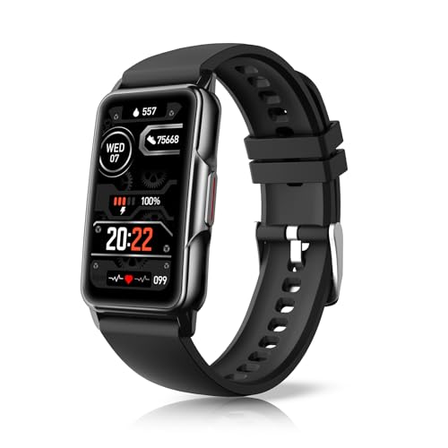 Smart Watch Fitness Tracker with Heart Rate Blood Oxygen Blood Pressure Sleep Monitor 100 Sports Modes Step Calorie Counter Activity Health Trackers IP68 Waterproof for Android Phones iPhone Women Men
