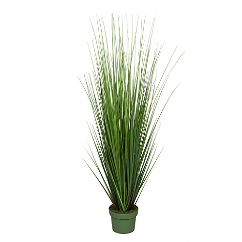 House of Silk Flowers Artificial 42-inch Green PVC Grass