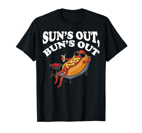 Hot Dog - Sun´s Out, Bun´s Out - BBQ T-Shirt