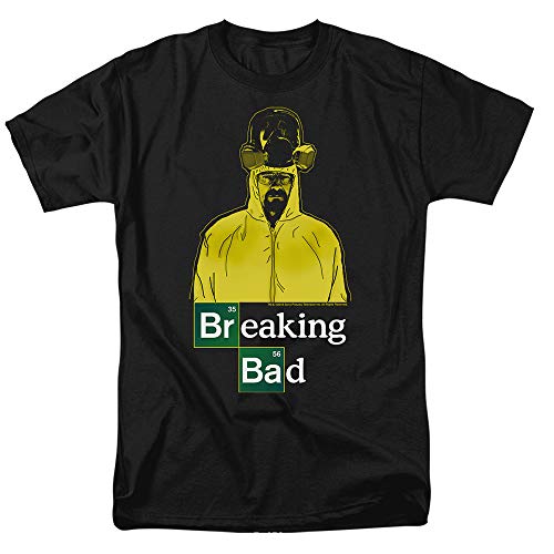 Breaking Bad Heisenberg Hazmat T Shirt & Stickers (Medium)