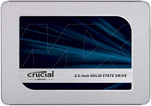 Crucial MX500 250GB 3D NAND SATA 2.5 Inch Internal SSD, up to 560MB/s - CT250MX500SSD1