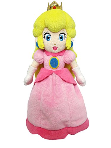 Sanei Super Mario All Star Collection - AC05 - 10' Princess Peach Small Plush,Pink