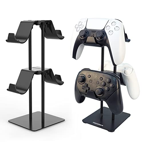 Monzlteck Desktop Controller Holder for PS4/PS5/Xbox ONE/Switch Pro/Headset, Controller Organizer,Gaming Accessories