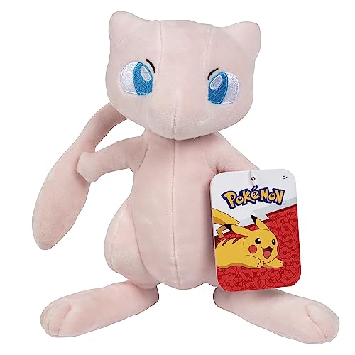 Pokémon Mew 8' Plush - Officially Licensed - Quality & Soft Stuffed Animal Toy - Generation One - Add Mew to Your Collection! - Great Gift for Kids, Boys & Girls & Fans of Pokemon