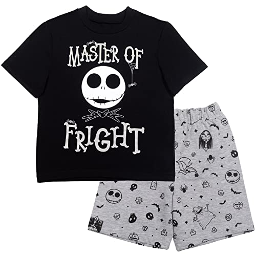 Disney Nightmare Before Christmas Jack Skellington Toddler Boys T-Shirt Shorts 5T