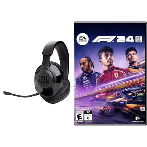 JBL Quantum 350 - Wireless PC Gaming Headset with EA Sports F1 24 - Origin PC [Online Game Code]