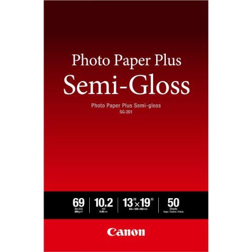Canon SG-201 13X19(50) Photo Paper Plus Semi-Gloss 13' x 19' (50 Sheets) (SG-201 13X19)