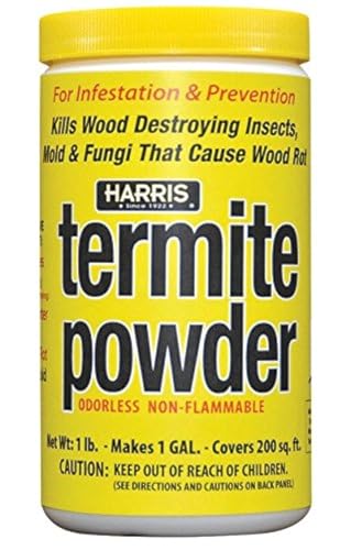 Harris Termite Treatment for Preventing, Controlling and Killing Termites, 1lb, White