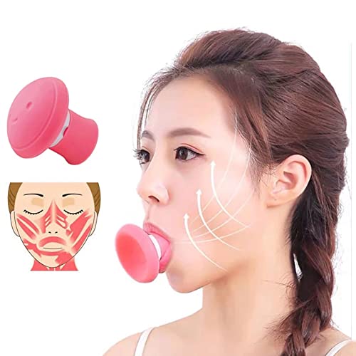 SURORAIN Face Exerciser, Facial Yoga for Skin Tighten Firm, Jaw Exerciser, Double Chin Breathing Exercise Device Jaw Face Slimmer for Women and Men