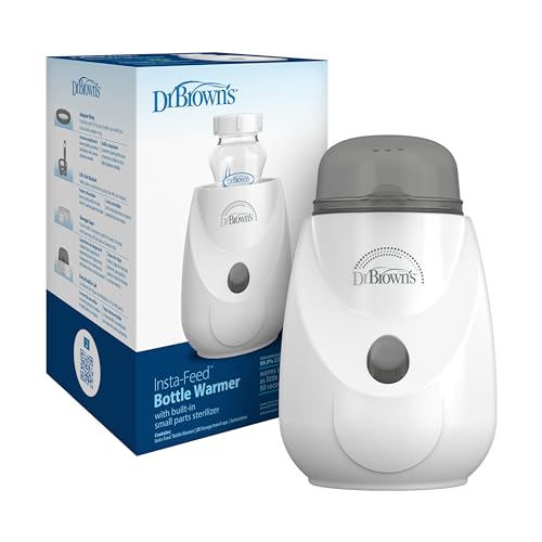 Dr. Brown's Insta-Feed Baby Bottle Warmer and Sterilizer for Baby Bottles and Baby Food Jars