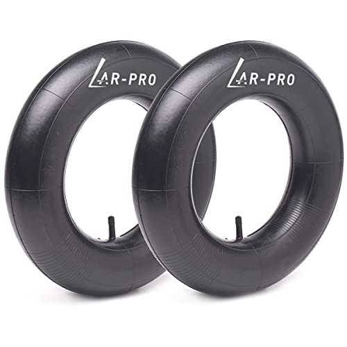 AR-PRO 4.80/4.00-8' Heavy Duty Replacement Inner Tube with TR-13 Straight Valve Stem (2-Pack) - for Wheelbarrows, Mowers, Hand Trucks and More