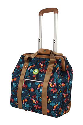 Lily Bloom Design Pattern Carry on Bag Wheeled Cabin Tote (Sloth To Me)