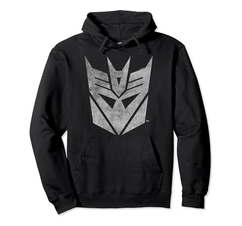 Transformers Decepticons Iconic Distressed Logo Pullover Hoodie