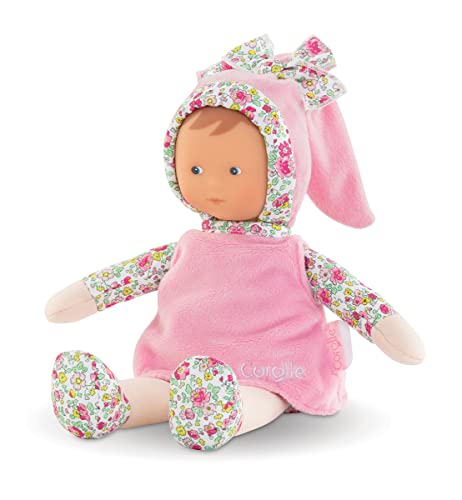 Corolle Miss Pink Blossom Garden Soft-Body Baby Doll,9.5'