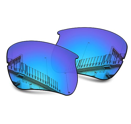 Well-aimed Replacement Lenses Compatible with Bolle Parole Sunglasses - Blue Iridium Polarized