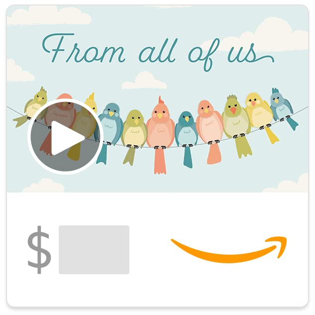 Amazon eGift Card - Thanks from all! (Animated)