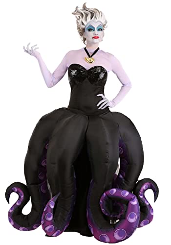 Ursula Inflatable Prestige Adult Costume, Official Disney The Little Mermaid Outfit, Size (18-20)