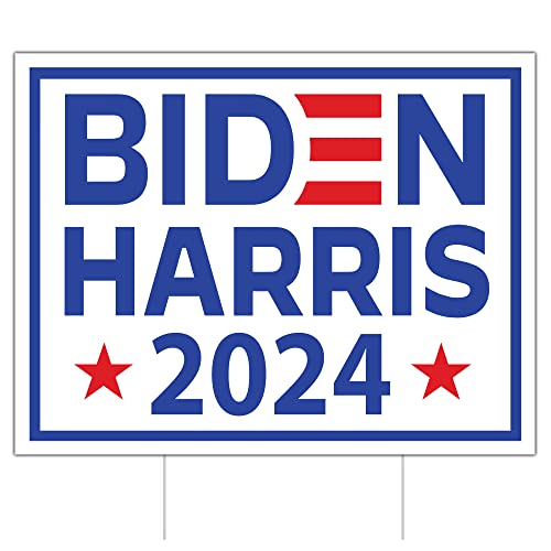 Biden Harris Yard Sign for 2024 | Joe Biden Democratic Sign for the 2024 Presidential Election | US BASED Family Business