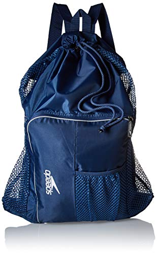 Speedo Unisex-Adult Deluxe Ventilator Mesh Equipment Bag , Insignia Blue