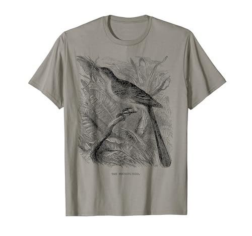 Mockingbird bird Texas Vintage Mockingbird bird Texas T-Shirt