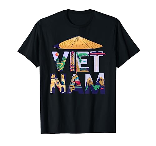 Vietnam Southeast Asia Souvenir Holidays in Paradise Gift T-Shirt