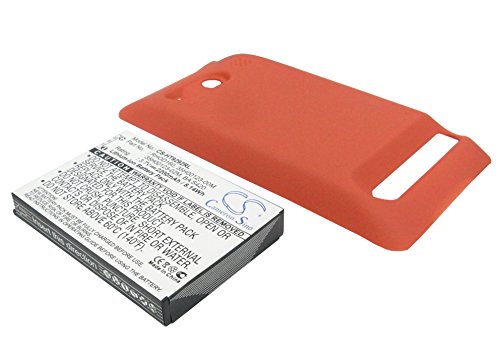 FYIOGXG Replacment Battery for HTC A9292, EVO 4G, Supersonic PN: 35H00123-00M, 35H00123-02M, 35H00123-03M, 35H00123-22M, BA S390, BA S420, RHOD160 2200mAh/8.14Wh