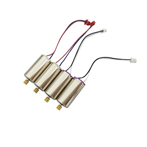 Fytoo Motor for UDI U818A Plus U49W U49C AA818 D58 U88S Quadcopter Spare Parts Drone Forward and Reverse Motor (4PCS)
