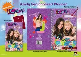 iCarly Personalized Deluxe Planner with Bonus Stickers