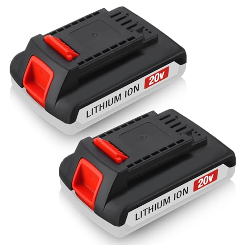 ORHFS Upgraded 2 Pack 20v Max 3600mAh Replace Battery for Black and Decker,LBXR20 Replacement Battery LB20 LBX20 LBX4020 Extended Run Time Cordless Power Tools Series