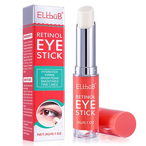 Eye Stick - Anti Wrinkle Eye Cream for Puffy Eyes, Dark Circles, Eye Bags, Crows Feet, Wrinkles,Reduces Wrinkles Saggy Skin Puffy Eyes (Retinol)