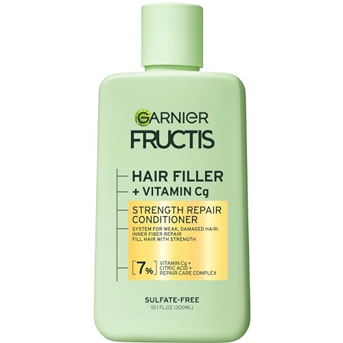 Garnier Fructis Hair Filler Strength Repair Conditioner with Vitamin Cg, 10.1 FL OZ, 1 Count