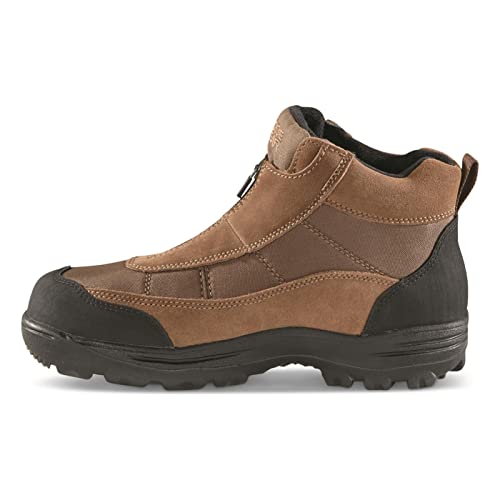 Guide Gear Men's Silvercliff II Mid Zip Hiking Boots Waterproof Outdoor Shoes