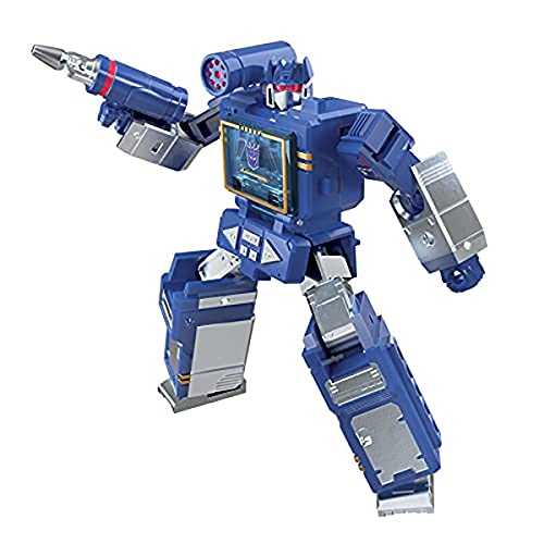Transformers Toys Generations War for Cybertron: Kingdom Core Class WFC-K21 Soundwave Action Figure - Kids Ages 8 and Up, 3.5-inch