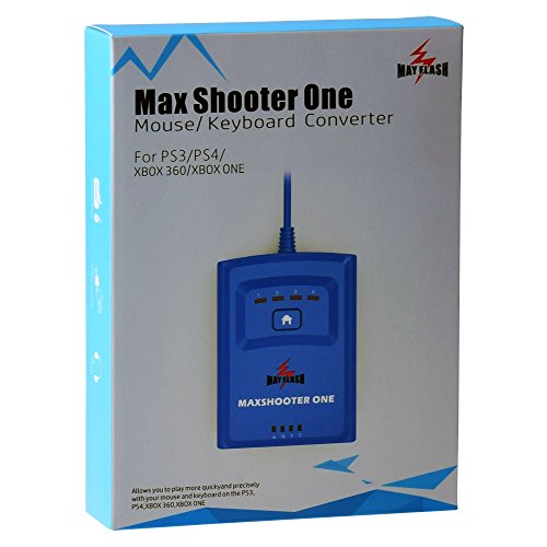 Mayflash Max Shooter One Mouse Keyboard Converter for PS3, PS4, XBOX 360, XBOX ONE