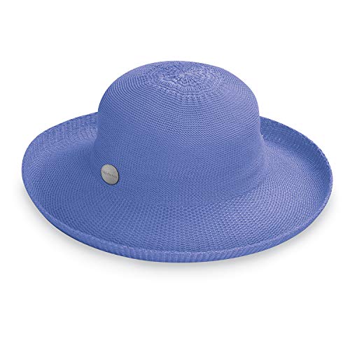 CARKELLA by Wallaroo – Women’s Victoria Sun Hat – UPF 50+ Sun Protection, Wide Brim, Packable Design and Adjustable Sizing for Medium Crown Sizes – Sun-Smart Hat for Everyday Wear (Hydrangea)