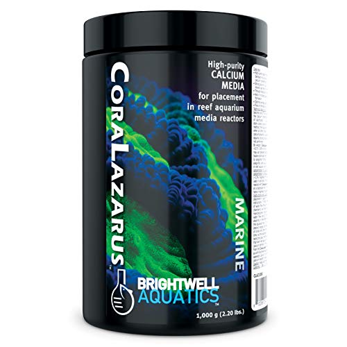 Brightwell Aquatics CoraLazarus - Calcium Media for Marine Reef Aquarium Media Reactors, 1000 Grams