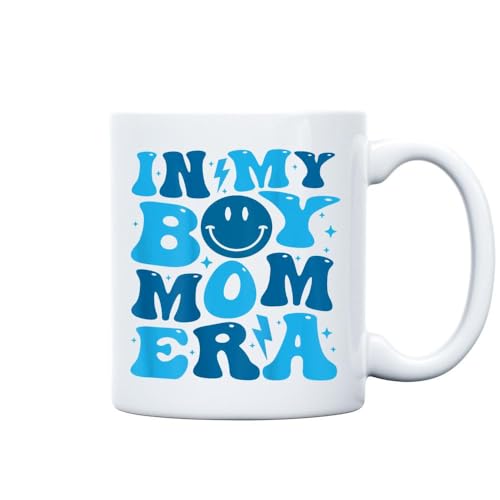 InMyBoyMomEraOnBackT Novelty Ceramic Coffee Mug - 11oz (325ml), 15oz (444ml)