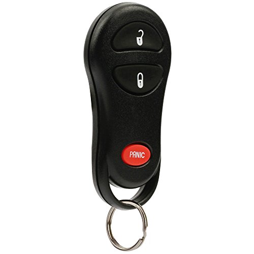 Key Fob Keyless Entry Remote fits Jeep Cherokee / Jeep Grand Cherokee 1999 2000 2001 2002 2003 2004 (GQ43VT9T, 56036860)