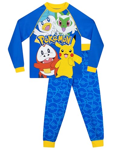 Pokemon Pajamas | Boys Pikachu Pjs | Pokeball Pajamas For Kids | Size 8 Multicolor