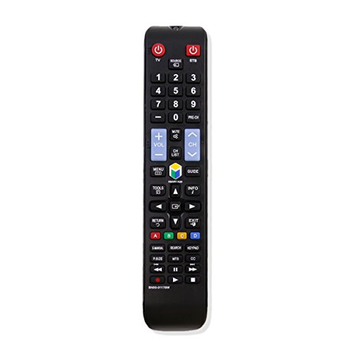 BN59-01178W Replace Remote Control Work for Samsung Smart TVs BN5901178W UN40H5201AF UN60H6203 UN60H6203AF UN60H6203AFX UN60H6203AFXZA UN40H6203 UN40H5203AF UN40H5203 UN32H5203AFXZA UN46H5203