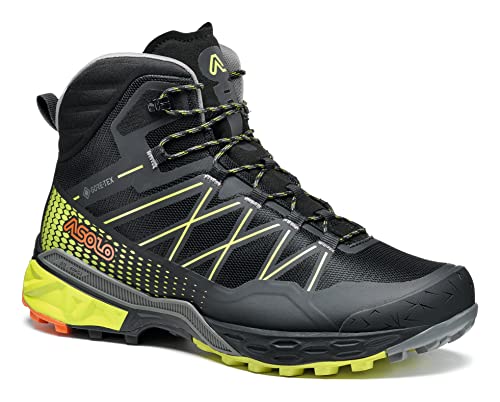 Asolo Tahoe Mid GTX MM Black/Safety Yellow 10.5 D (M)