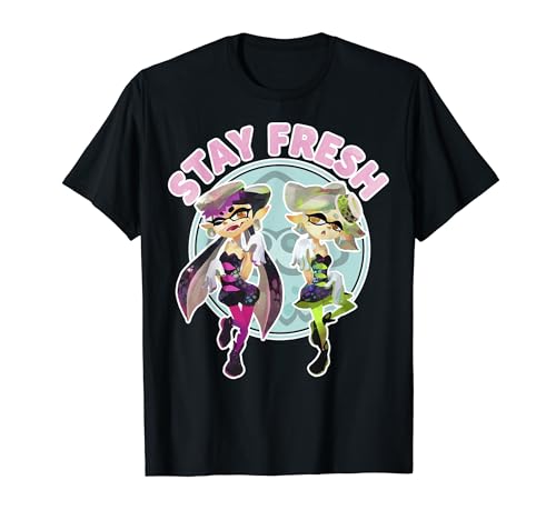 Nintendo Splatoon Stay Fresh Sassy Pose Graphic T-Shirt T-Shirt