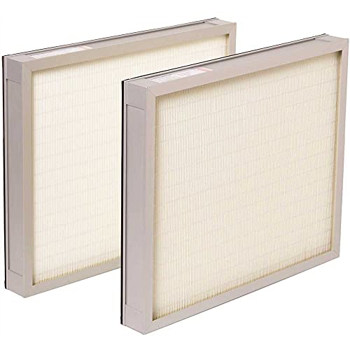 BlueDri Air Scrubber Stage 2 HEPA Air Filter 2 Pack for Air Purifiers Negative Air Machine, Water Damage Restoration Equipment, Construction Debris