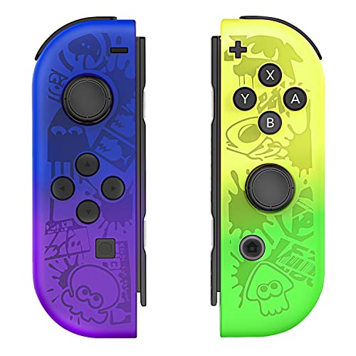 Rotacess Controller for Nintendo Switch, Replacement for Switch Wireless Controller with Double Vibration, Wake-Up/Screenshot/Motion Control