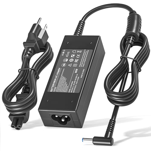 90W 19.5V 4.62A Laptop Charger Power Adapter for HP 741727-001 710413-001 710414-001 709986-003 740015-001 854117-850 PPP009C, Envy TouchSmart M6 M7 15-j 17-j 17t, EliteBook Folio 1040 G1 G2 PC