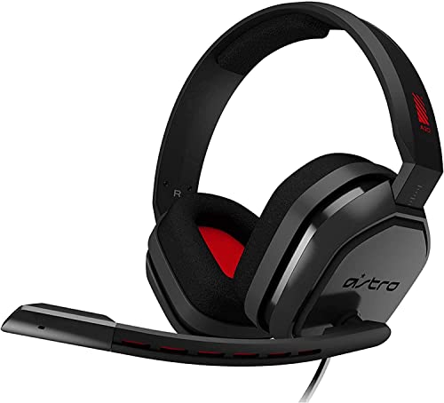 ASTRO Gaming A10 Gaming Headset - Black/Red - PC (Renewed)