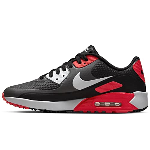Nike Men's Air Max 90 G Spikeless Golf Shoes (Iron Grey/White-Black, us_Footwear_Size_System, Adult, Men, Numeric, Medium, Numeric_13)