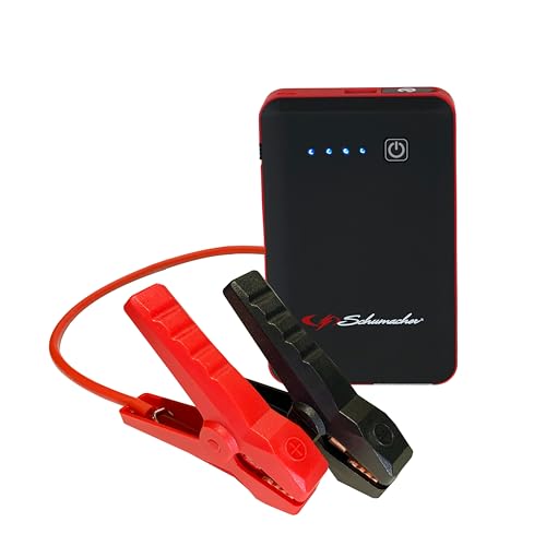 Schumacher Electric Lithium Jump Starter and Portable Power Pack SL1638 3-in-1, 800 Amp, 12V Battery - works on Cars, Motorcycle, Trucks, Boats and more