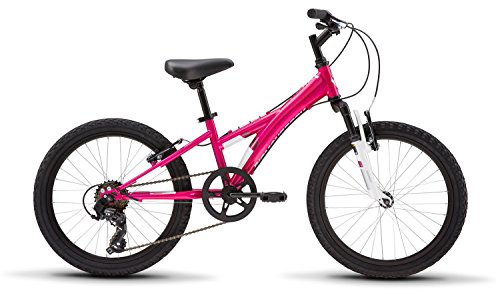 Diamondback Bicycles Tess 20 Youth Girls 20' Wheel Mountain Bike, Pink