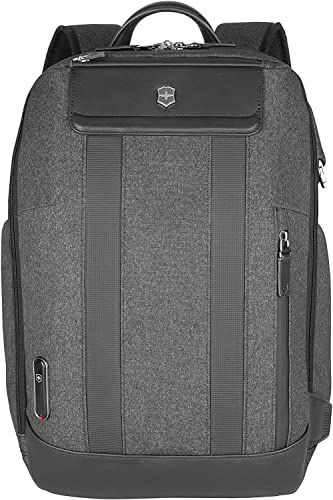 Victorinox Architecture Urban2 City Backpack - Professional Computer Backpack that Holds Laptop, Tablet & Water Bottle - Perfect Travel Bag - 17 Liters, Gray